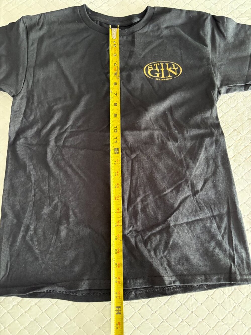 NWOT Still G.I.N. Tee Gin & Juice Dre Snoop Dogg Black T Shirt